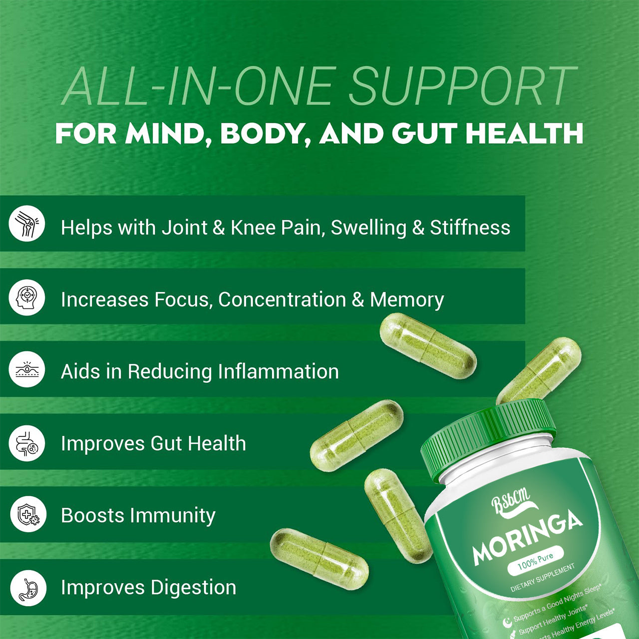 Nourish Thrive Moringa Capsules™